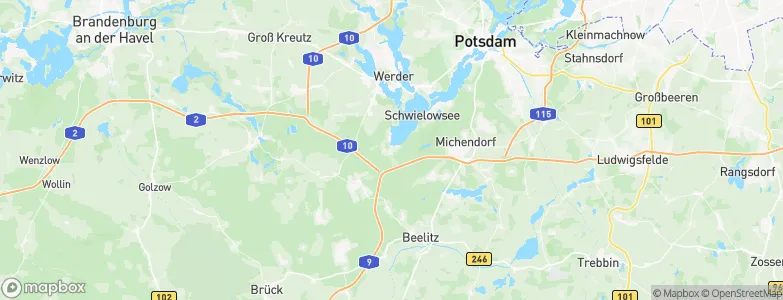 Ferch, Germany Map