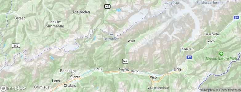 Ferden, Switzerland Map