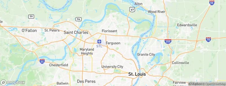 Ferguson, United States Map