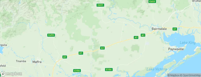 Fernbank, Australia Map
