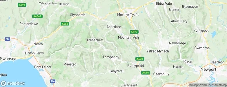 Ferndale, United Kingdom Map