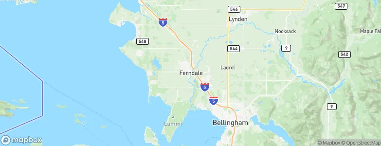 Ferndale, United States Map