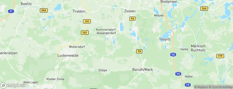 Fernneuendorf, Germany Map