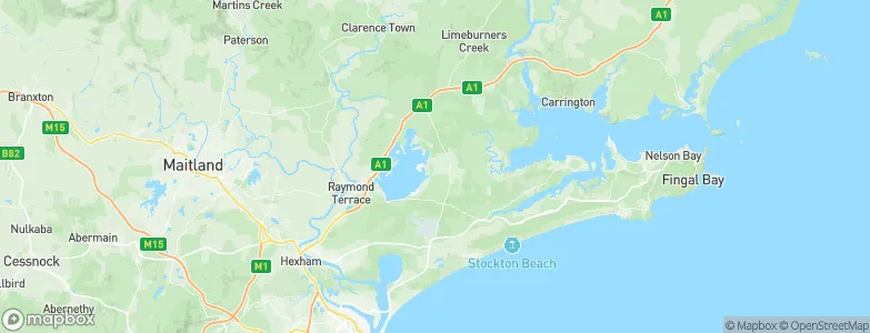 Ferodale, Australia Map