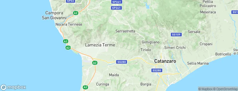 Feroleto Antico, Italy Map