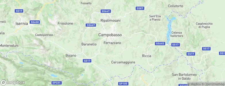 Ferrazzano, Italy Map