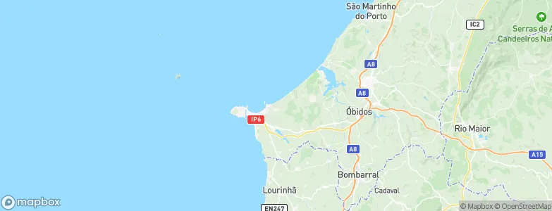 Ferrel, Portugal Map
