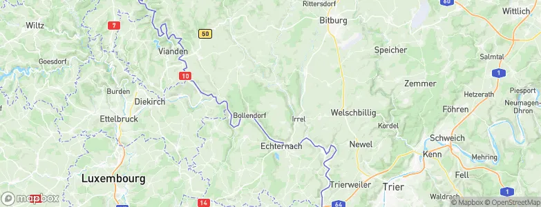 Ferschweiler, Germany Map