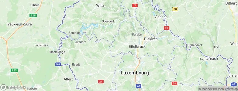 Feulen, Luxembourg Map