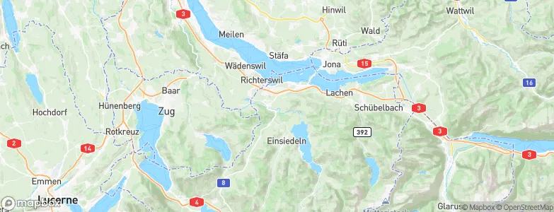 Feusisberg, Switzerland Map