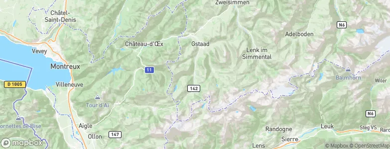 Feutersoey, Switzerland Map