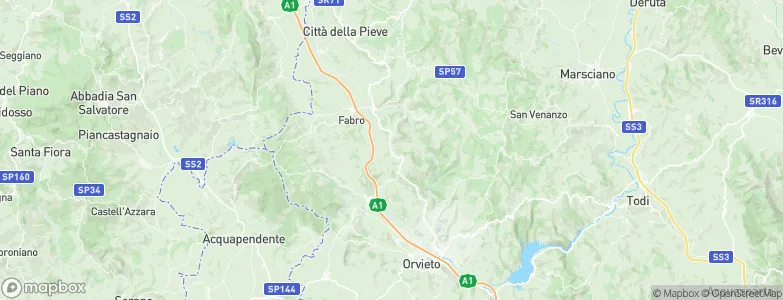 Ficulle, Italy Map
