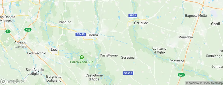 Fiesco, Italy Map