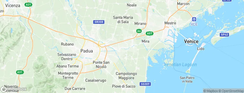 Fiesso d'Artico, Italy Map