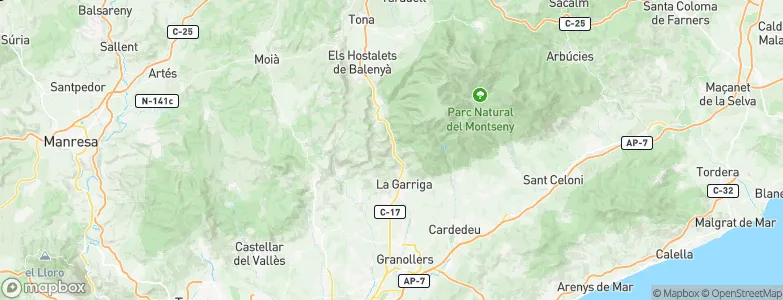 Figaró-Montmany, Spain Map