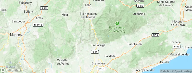 Figaró, Spain Map