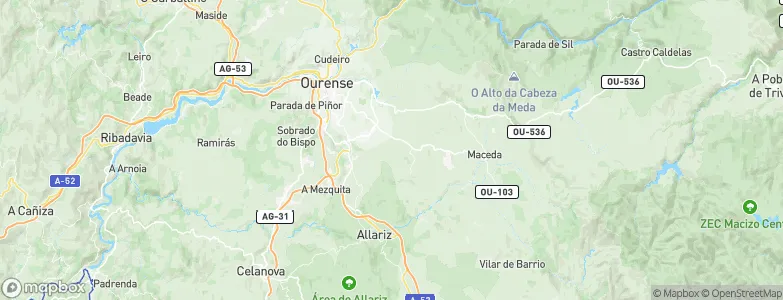 Figueiredo, Spain Map