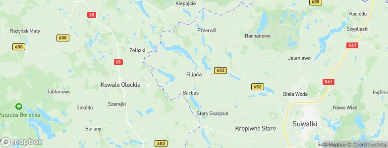 Filipów, Poland Map