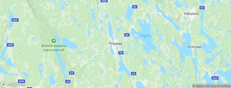 Filipstad, Sweden Map