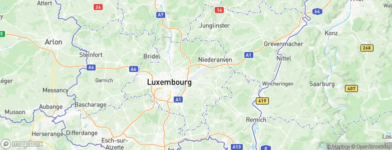 Findel, Luxembourg Map