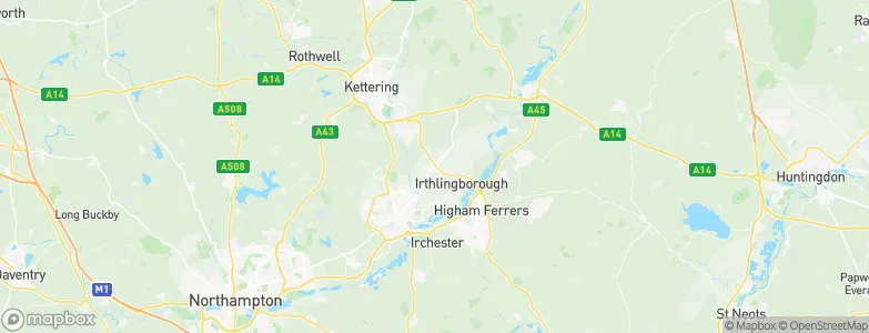 Finedon, United Kingdom Map