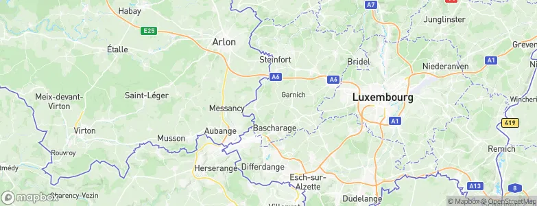 Fingig, Luxembourg Map
