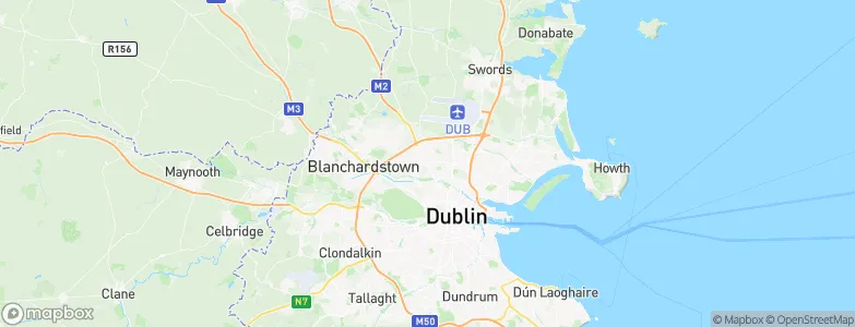 Finglas, Ireland Map