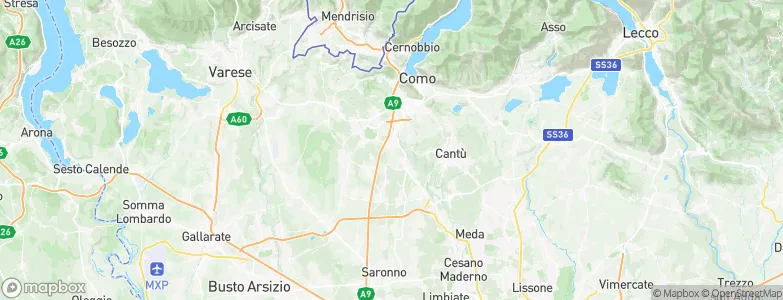 Fino Mornasco, Italy Map