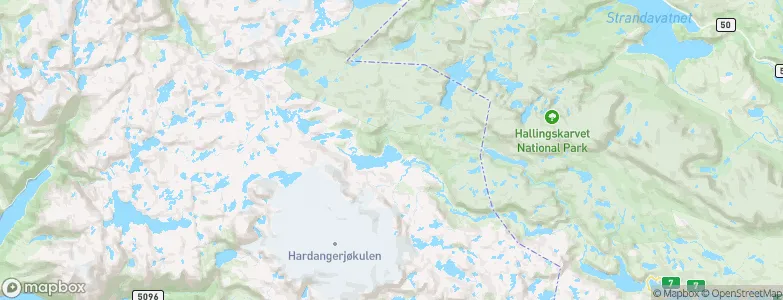 Finse, Norway Map