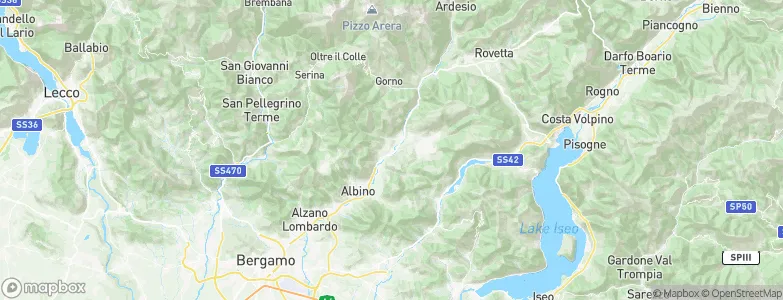 Fiorano al Serio, Italy Map