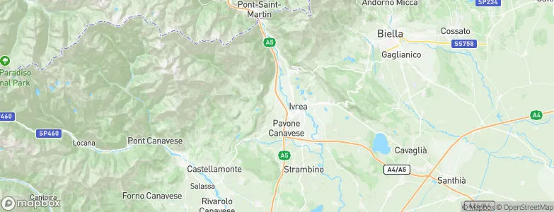 Fiorano Canavese, Italy Map