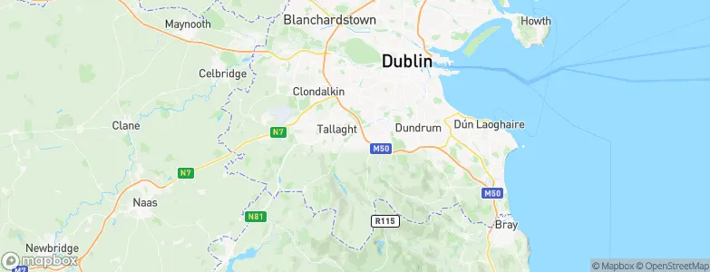 Firhouse, Ireland Map