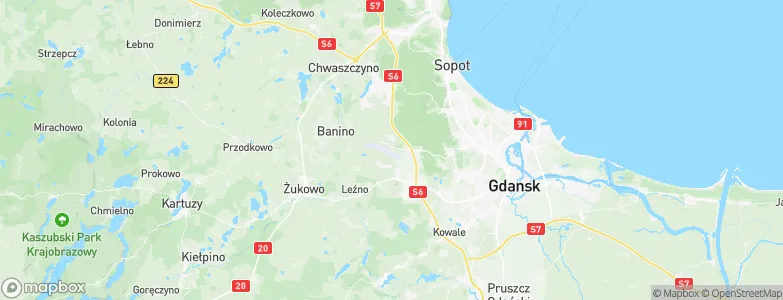 Firoga, Poland Map