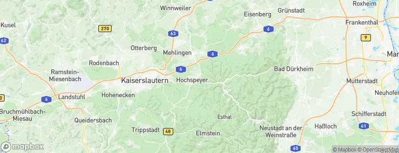 Fischbach, Germany Map