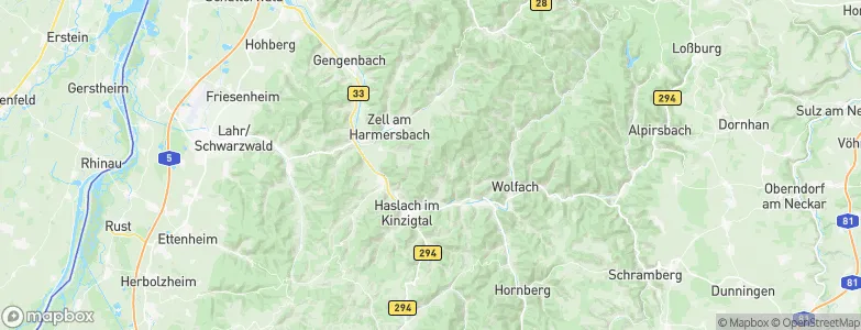 Fischerbach, Germany Map