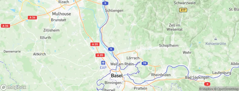 Fischingen, Germany Map