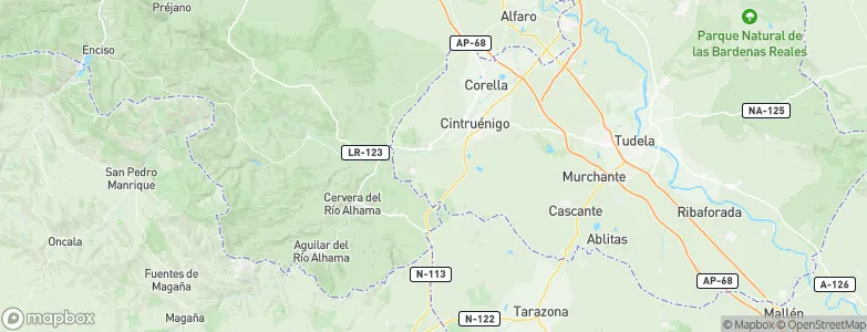 Fitero, Spain Map