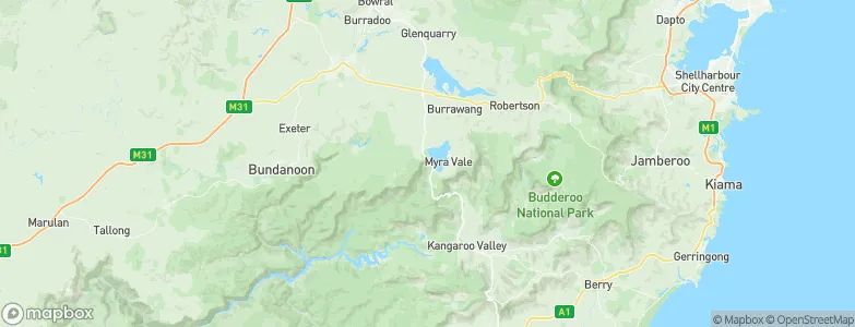 Fitzroy Falls, Australia Map