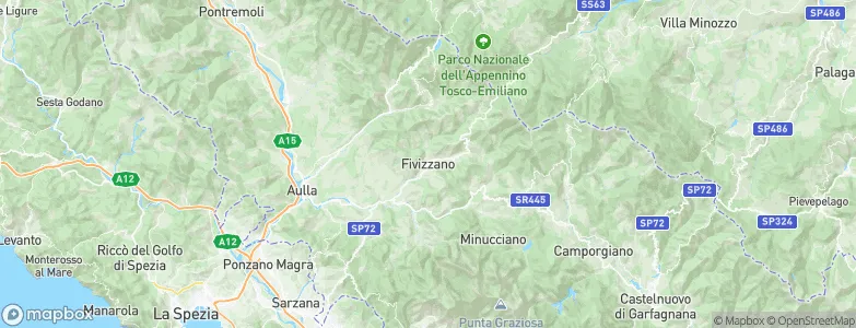 Fivizzano, Italy Map
