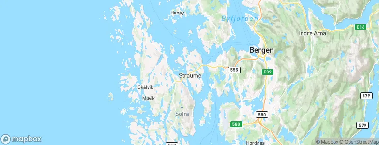 Fjell, Norway Map
