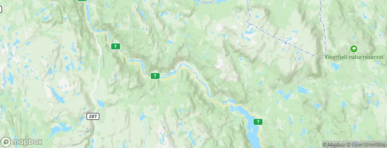 Flå, Norway Map