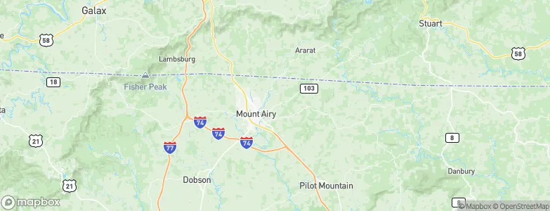 Flat Rock, United States Map