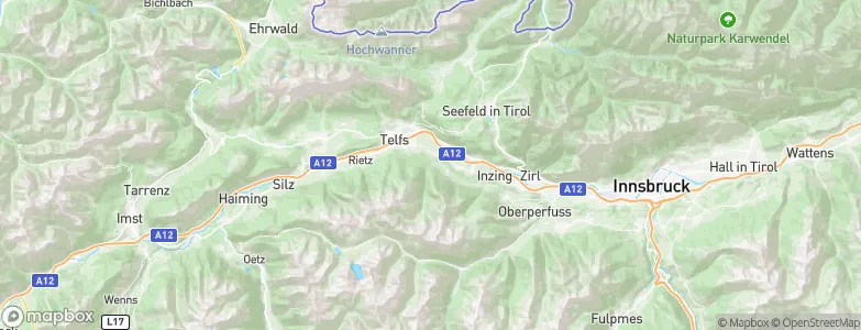 Flaurling, Austria Map