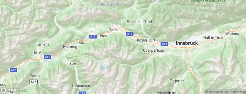 Flaurling, Austria Map