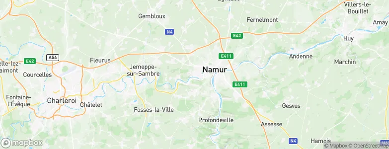 Flawinne, Belgium Map