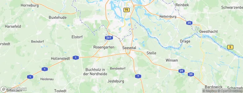 Fleestedt, Germany Map