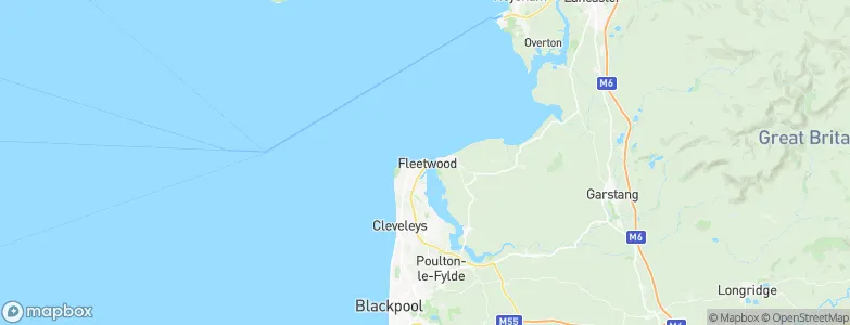 Fleetwood, United Kingdom Map
