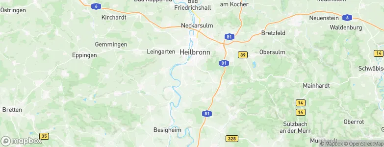 Flein, Germany Map