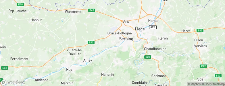 Flémalle, Belgium Map
