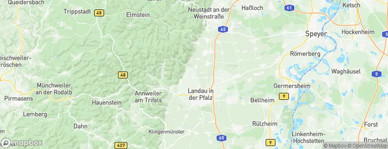 Flemlingen, Germany Map